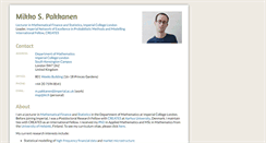 Desktop Screenshot of mikkopakkanen.fi